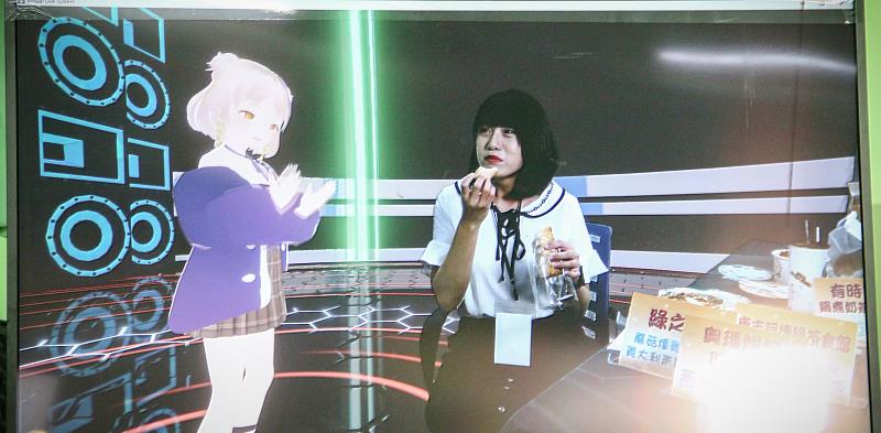 文藻外大數位系VTuber 協助行銷在地商圈