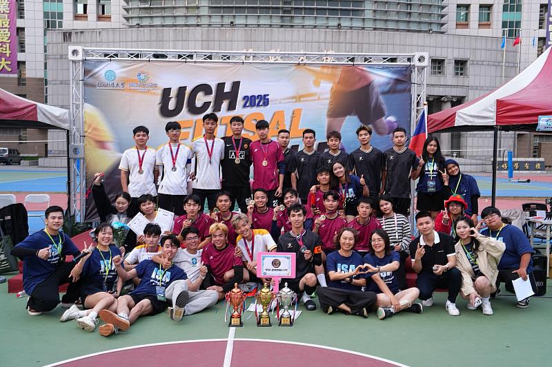 健行科技大學首屆五人制足球賽熱血登場